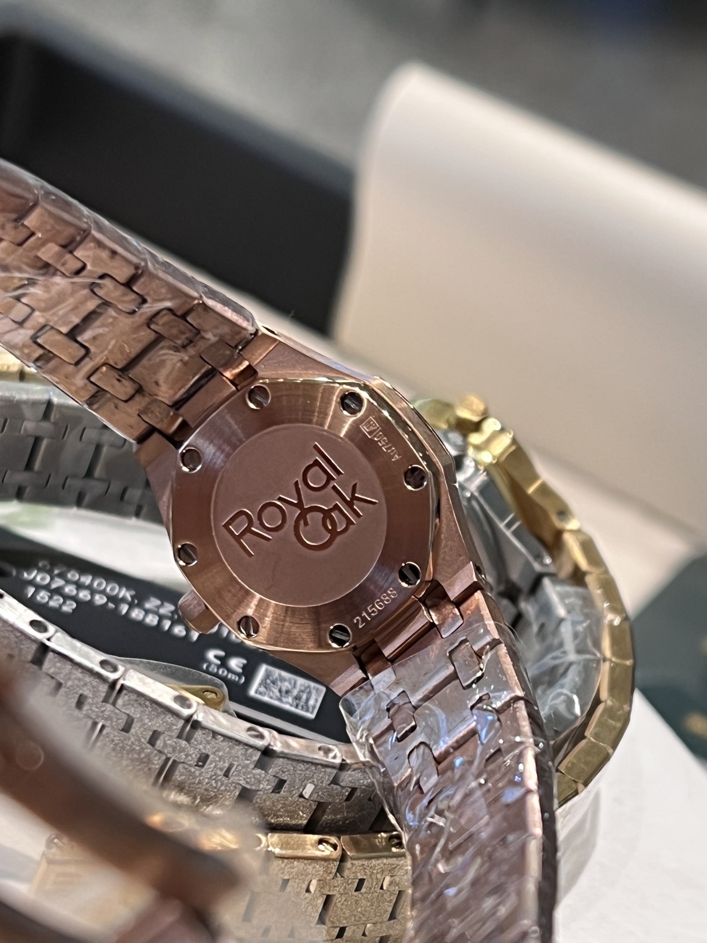 Women's  Quartz Watch Chronograph 904L Stainless Steel 23mm- AP 124