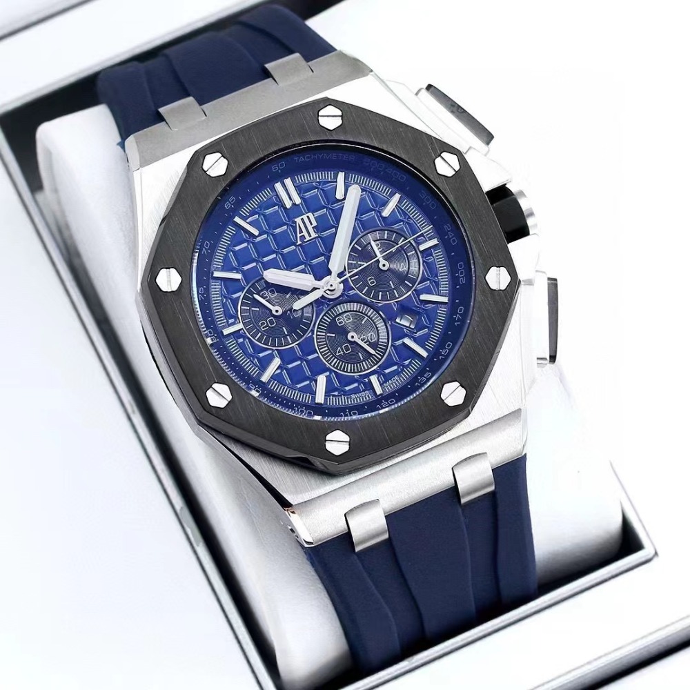 Men's Automatic Mechanical Watch 904L Stainless Steel 44mm- AP91