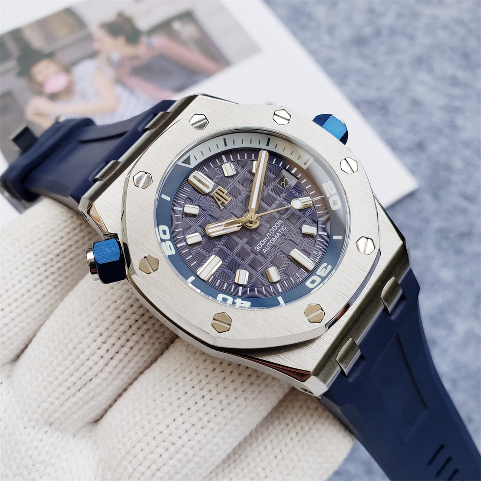 Men's Automatic Mechanical Watch 904L Stainless Steel 42 mm- AP 76