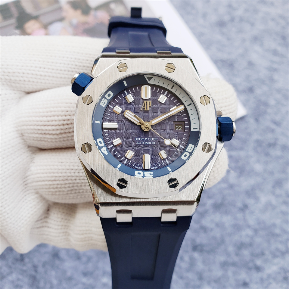 Men's Automatic Mechanical Watch 904L Stainless Steel 42 mm- AP 76