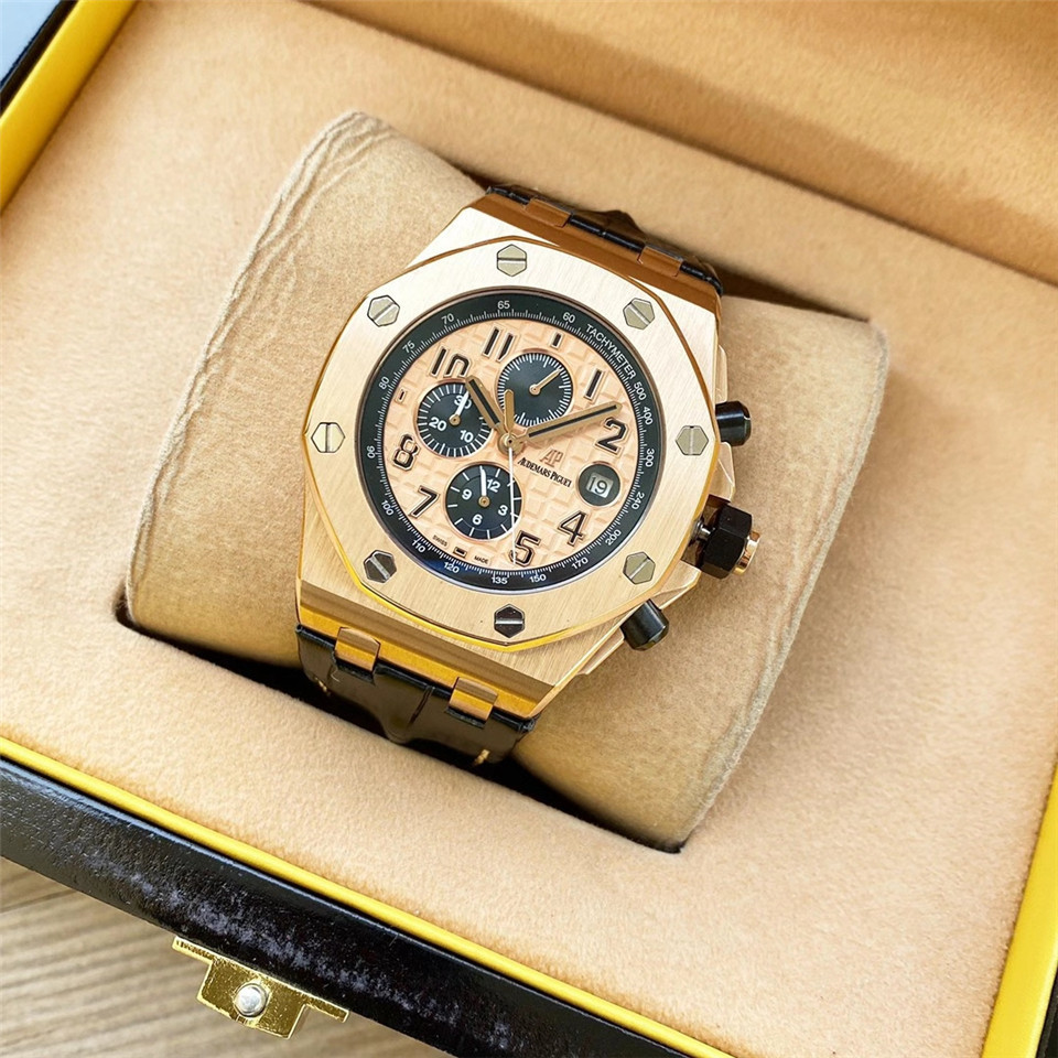 Men's Automatic Mechanical Watch 904L Stainless Steel 42mm- AP 47