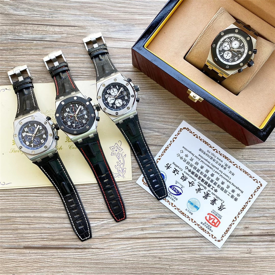 Men's Automatic Mechanical Watch 904L Stainless Steel 42mm- AP 47