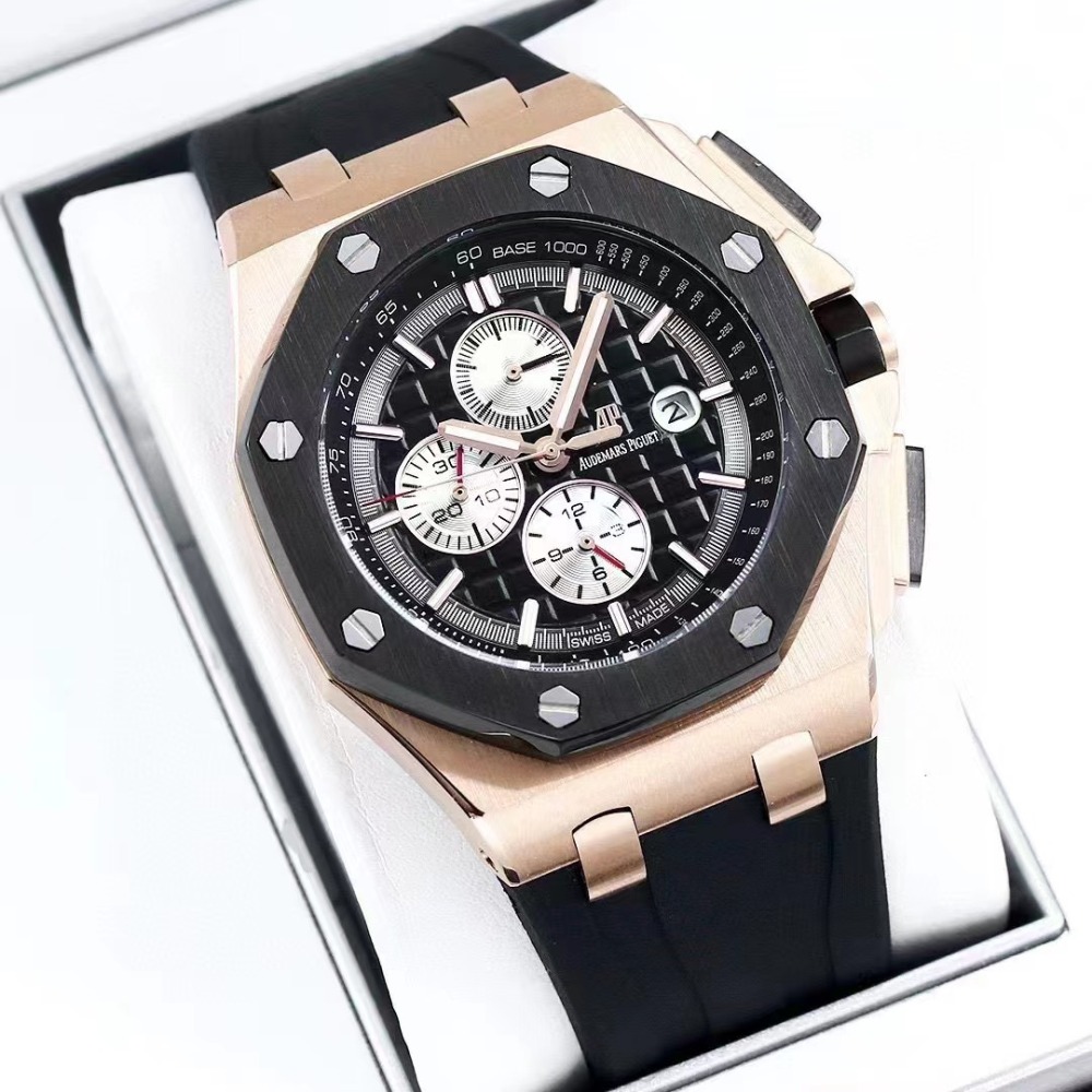 Men's Automatic Mechanical Watch 904L Stainless Steel 44mm- AP91