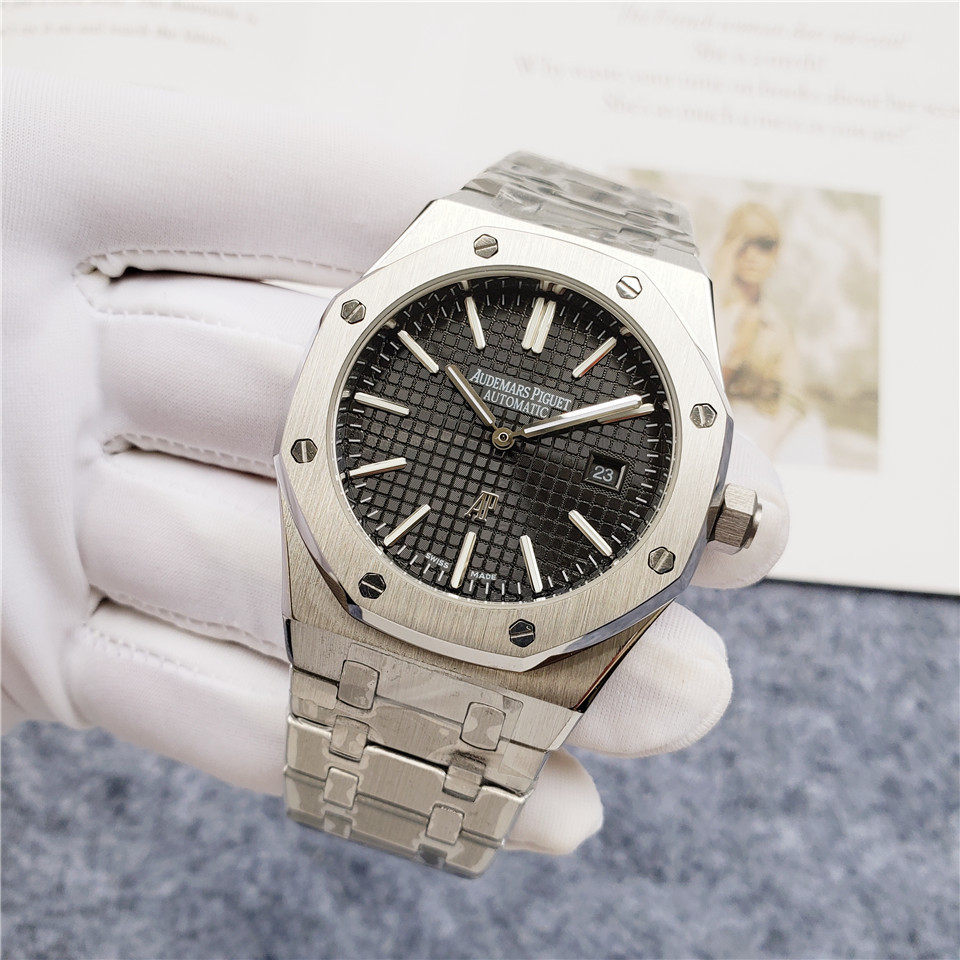 Men's Automatic Mechanical Watch 904L Stainless Steel 42mm- AP 50