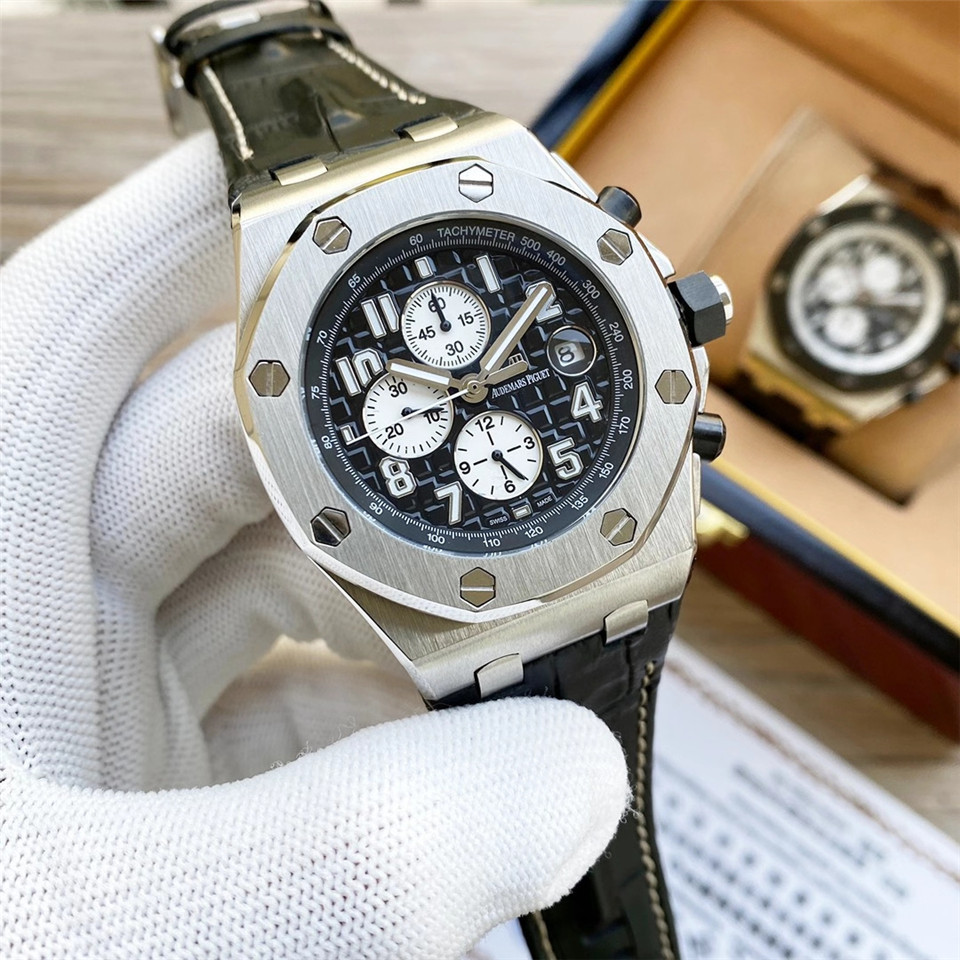 Men's Automatic Mechanical Watch 904L Stainless Steel 42mm- AP 47