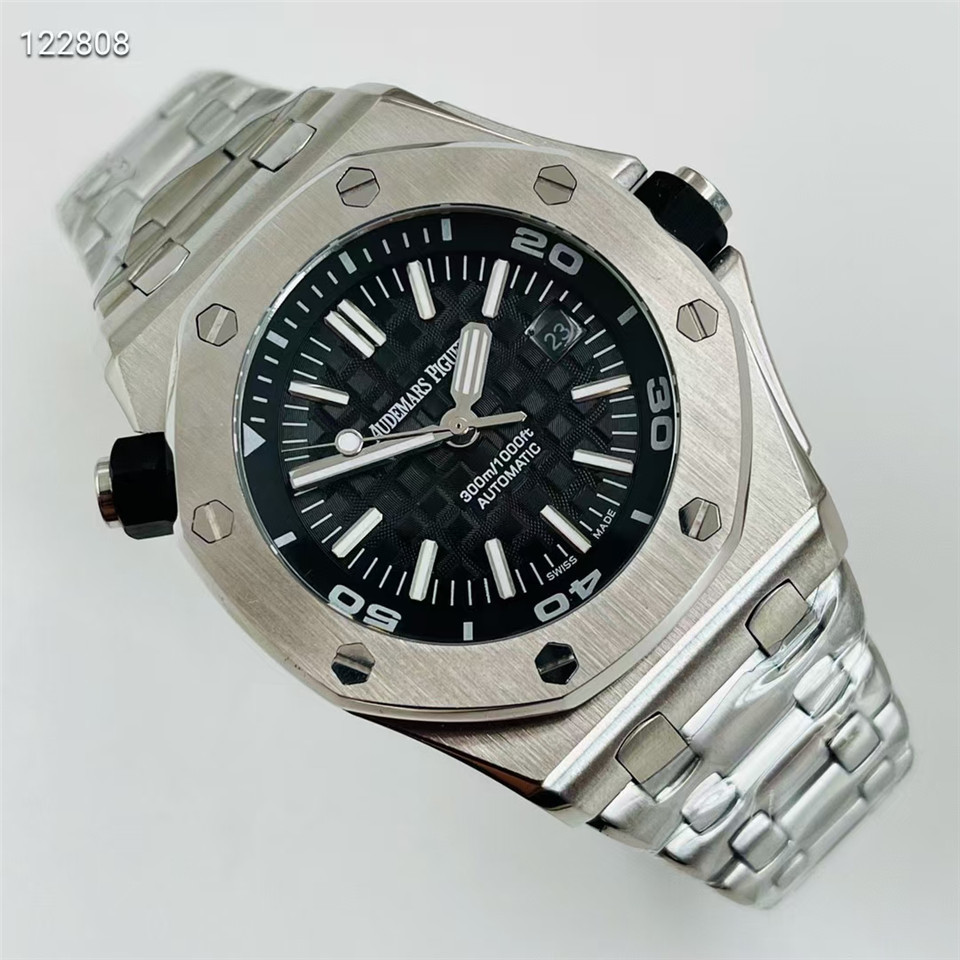 Men's Automatic Mechanical Watch 904L Stainless Steel 42mm- AP 48