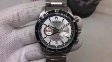 Men's Quartz Watch Chronograph 904L Stainless Steel 41mm- TR 6