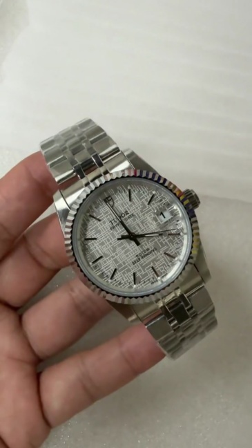 Women's Automatic Mechanical Watch 904L Stainless Steel 36 mm-TR 46