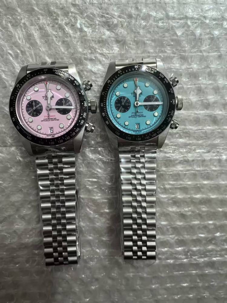 Men's Quartz Watch Chronograph 904L Stainless Steel 41mm- TR 32