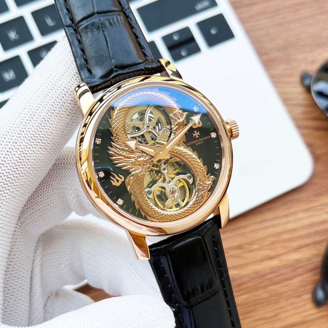 Men's Automatic Mechanical Watch 904L Stainless Steel 43 mm- VC 9