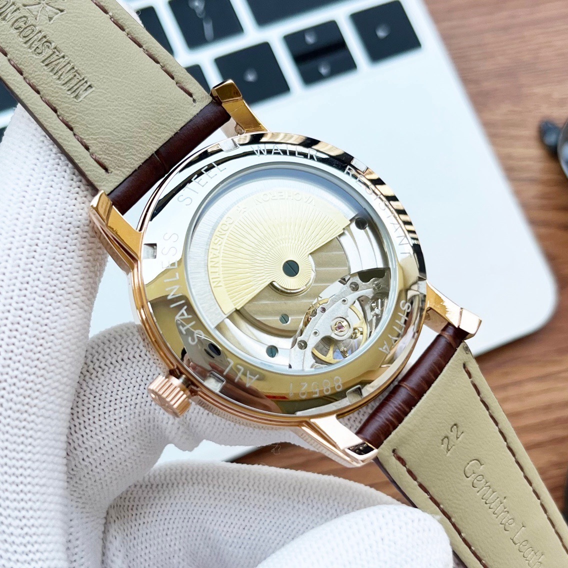 Men's Automatic Mechanical Watch 904L Stainless Steel 43 mm- VC 9