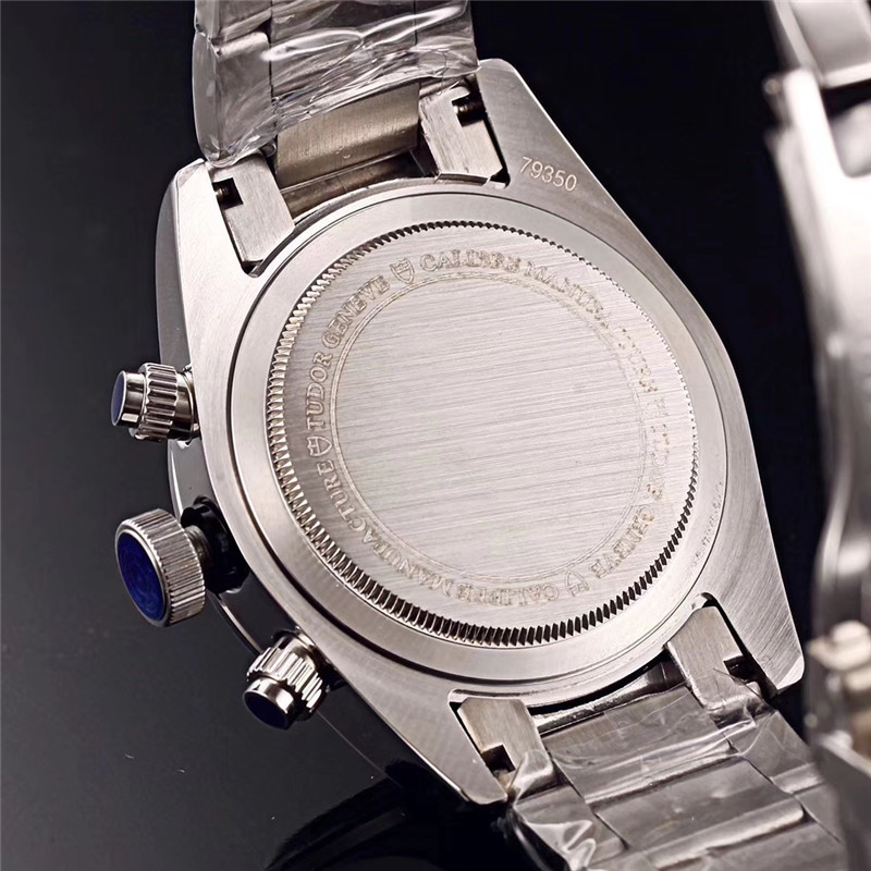Men's Quartz Watch Chronograph 904L Stainless Steel 41mm- TR 5