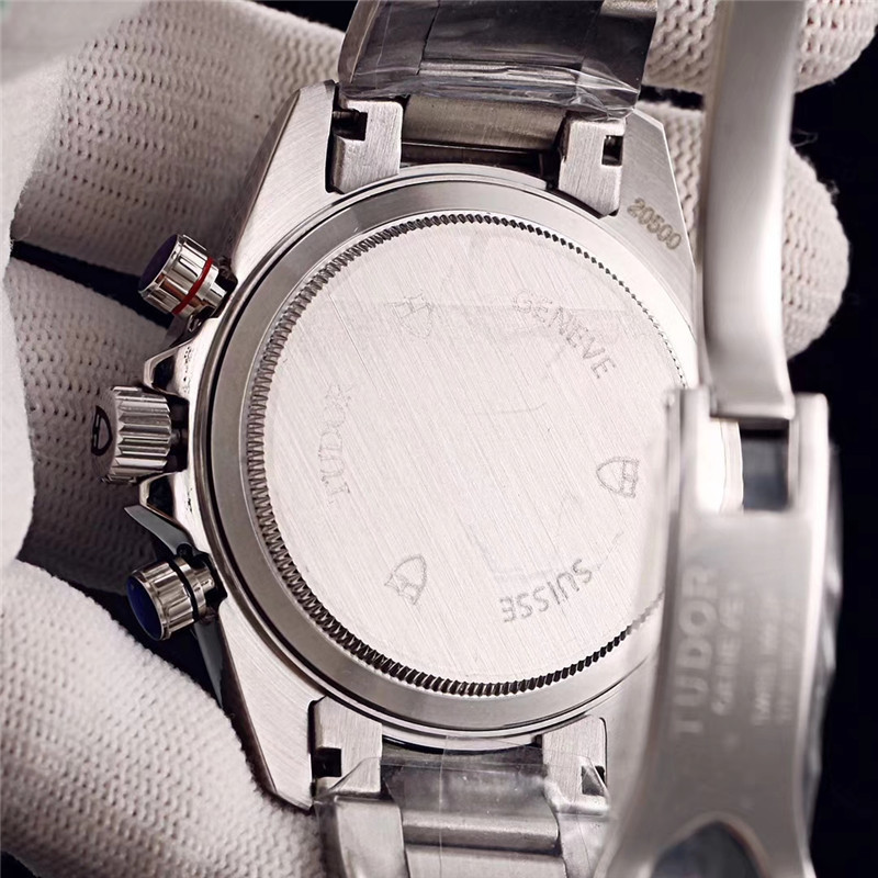 Men's Quartz Watch Chronograph 904L Stainless Steel 41mm- TR 6