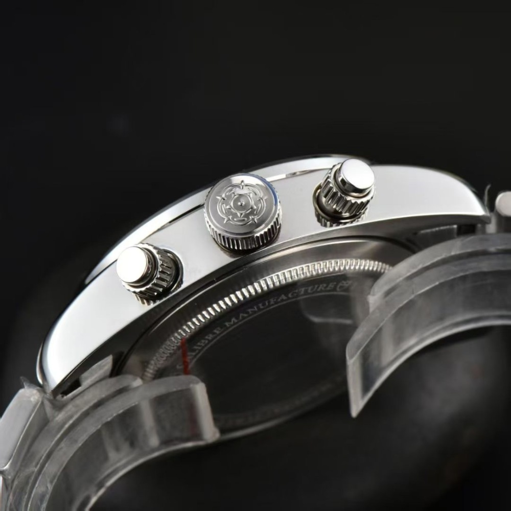 Men's Quartz Watch Chronograph 904L Stainless Steel 41mm- TR 29