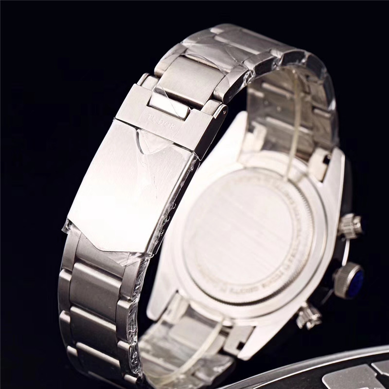 Men's Quartz Watch Chronograph 904L Stainless Steel 41mm- TR 5