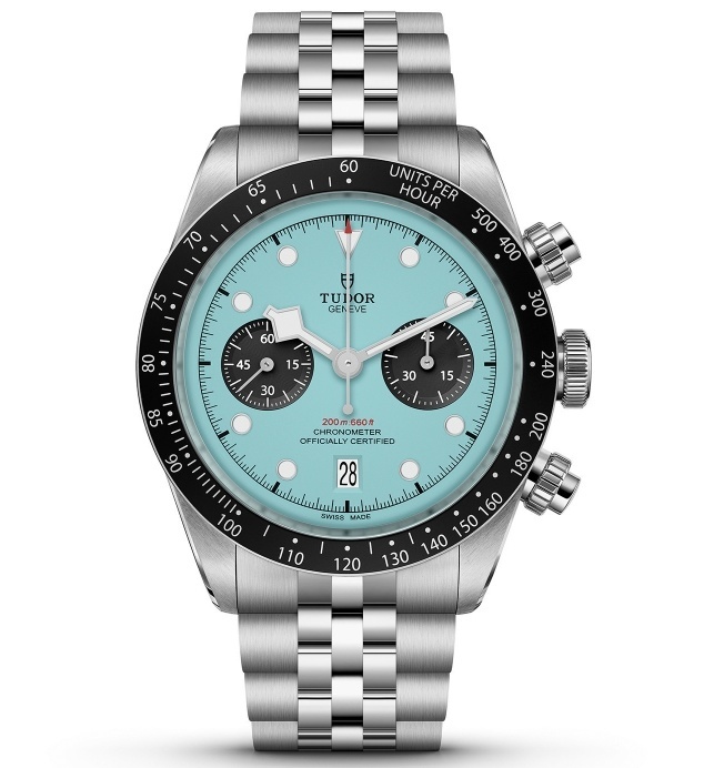Men's Quartz Watch Chronograph 904L Stainless Steel 41mm- TR 32