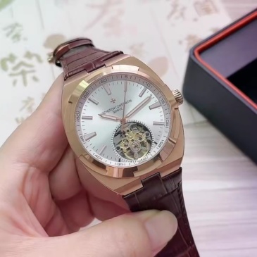 Men's Automatic Mechanical Watch 904L Stainless Steel 44 mm- VC 47