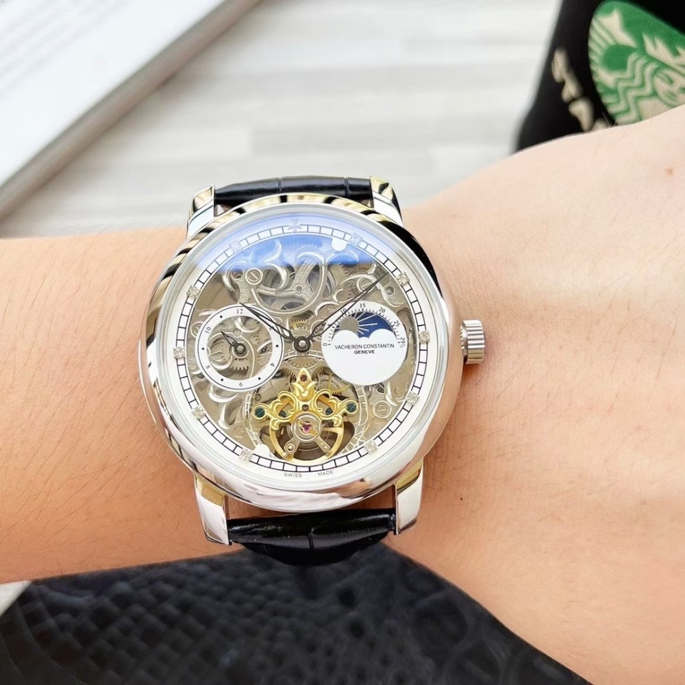 Men's Automatic Mechanical Watch 904L Stainless Steel 42 mm- VC 42