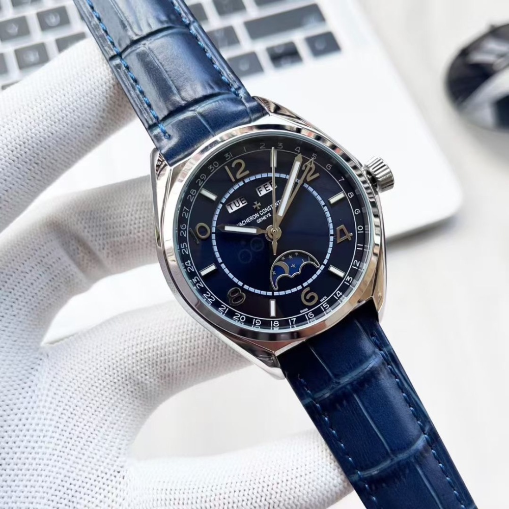 Men's Automatic Mechanical Watch 904L Stainless Steel 40 mm- VC 48