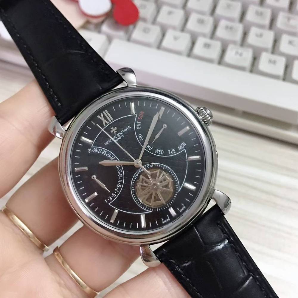 Men's Automatic Mechanical Watch 904L Stainless Steel 43 mm- VC 36