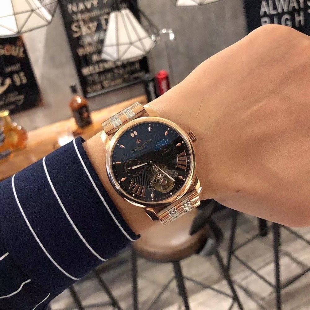 Men's Automatic Mechanical Watch 904L Stainless Steel 42 mm- VC 50