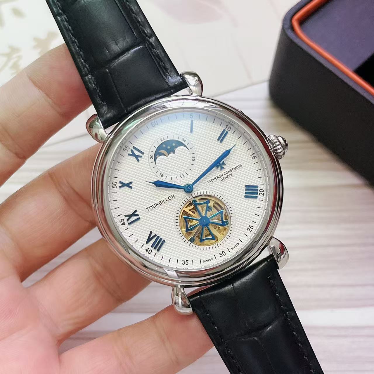 Men's Automatic Mechanical Watch 904L Stainless Steel 43 mm- VC 31