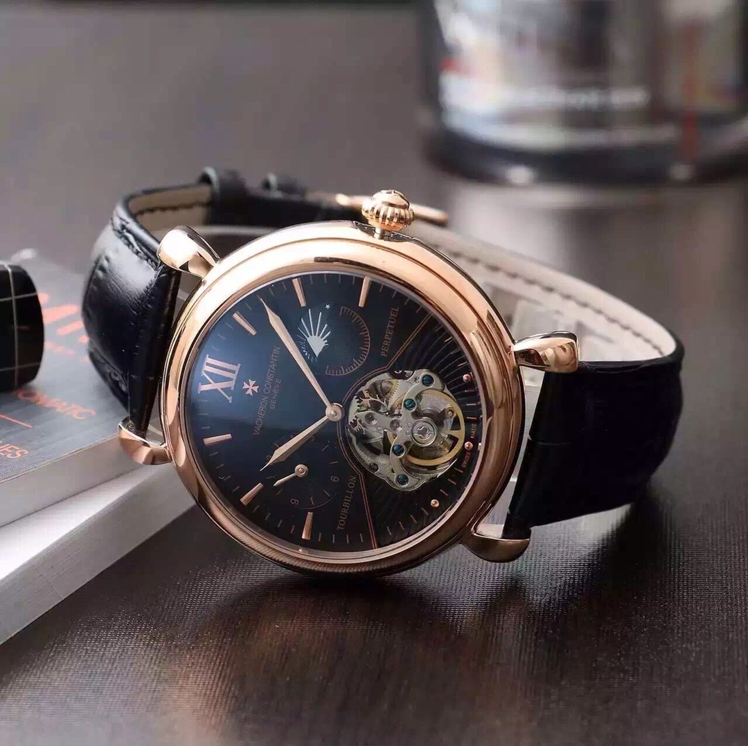 Men's Automatic Mechanical Watch 904L Stainless Steel 43 mm- VC 46