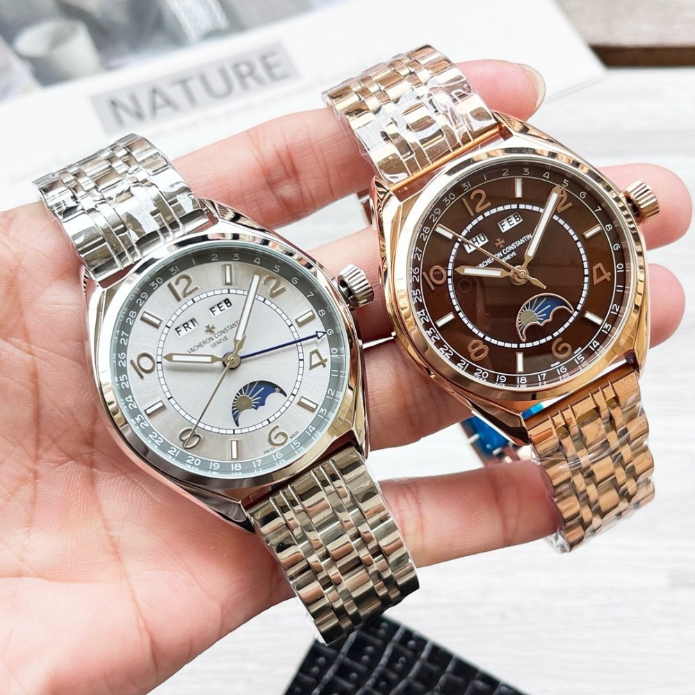 Men's Automatic Mechanical Watch 904L Stainless Steel 40 mm- VC 48