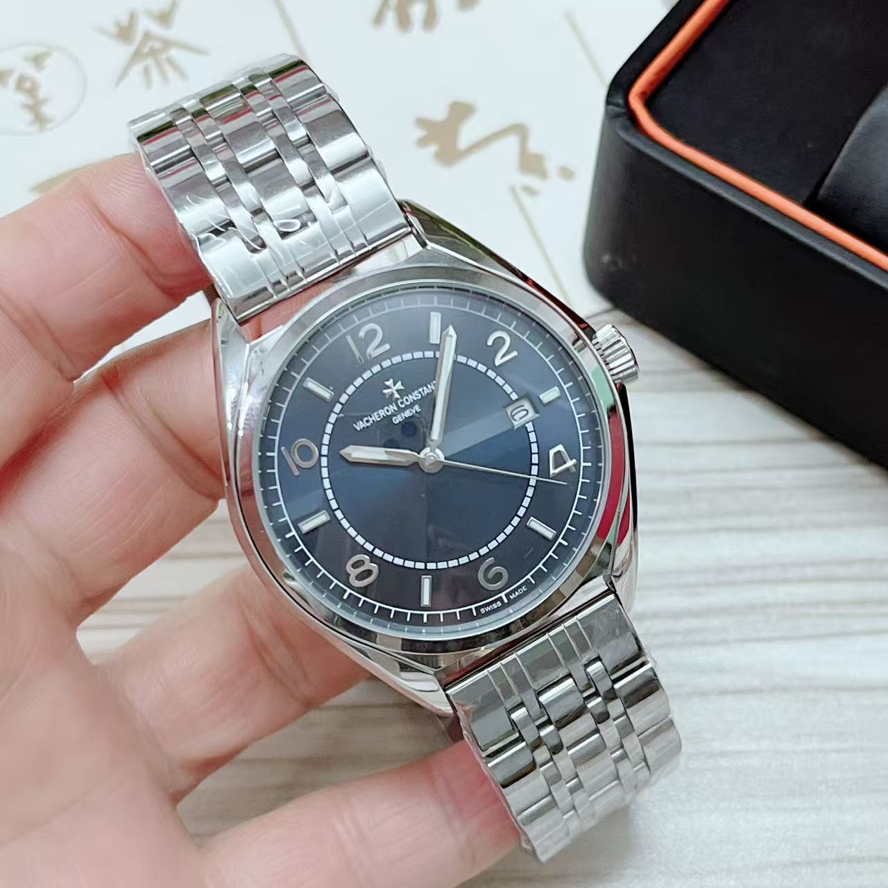 Men's Automatic Mechanical Watch 904L Stainless Steel 41 mm- VC 49