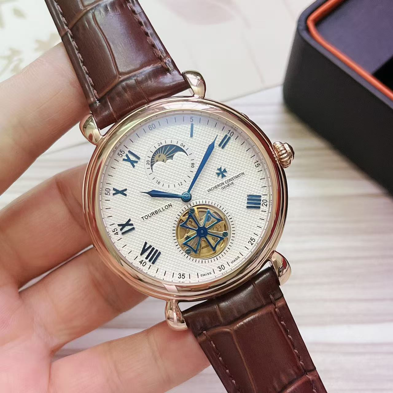 Men's Automatic Mechanical Watch 904L Stainless Steel 43 mm- VC 31