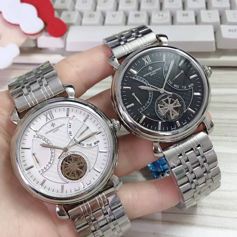 Men's Automatic Mechanical Watch 904L Stainless Steel 43 mm- VC 36