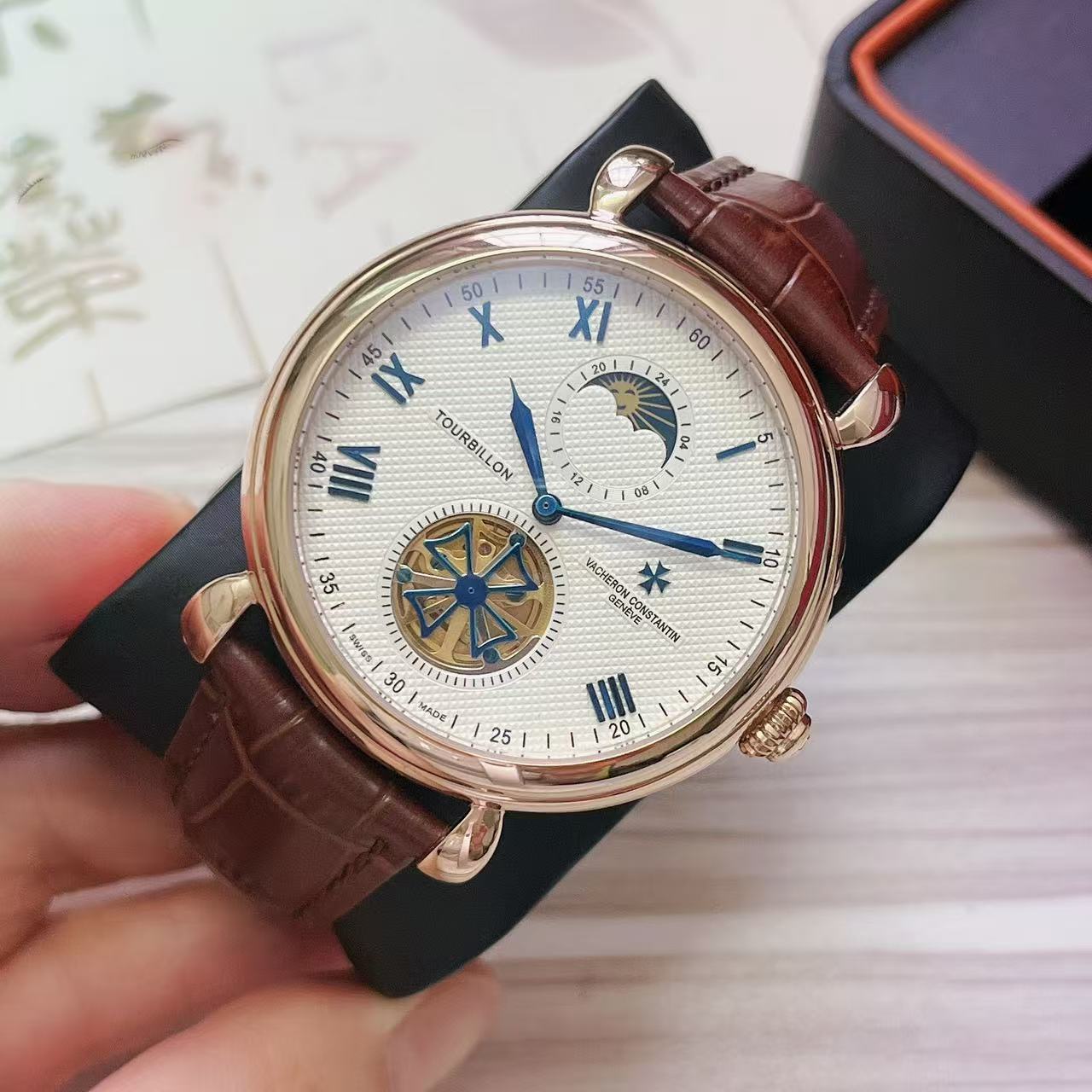 Men's Automatic Mechanical Watch 904L Stainless Steel 43 mm- VC 31