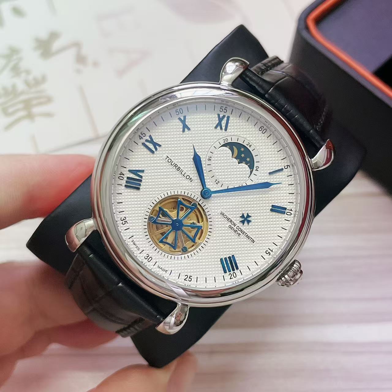 Men's Automatic Mechanical Watch 904L Stainless Steel 43 mm- VC 31