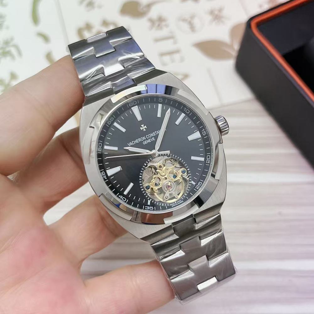 Men's Automatic Mechanical Watch 904L Stainless Steel 44 mm- VC 47