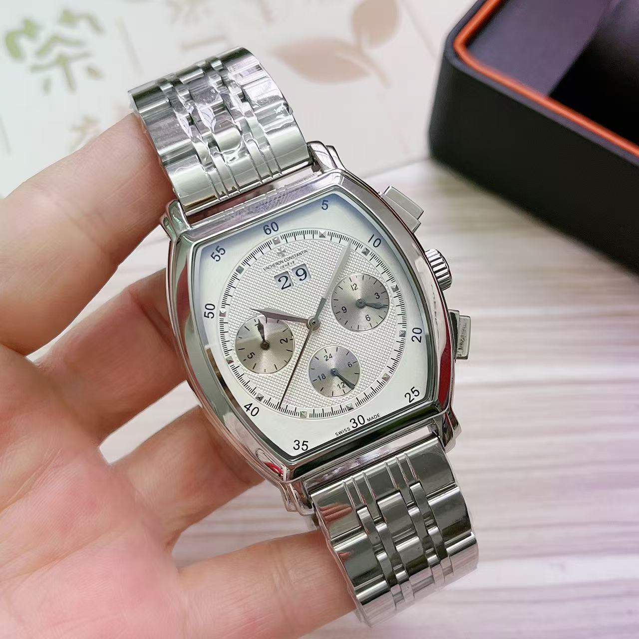 Men's Automatic Mechanical Watch 904L Stainless Steel 42 mm- VC 29