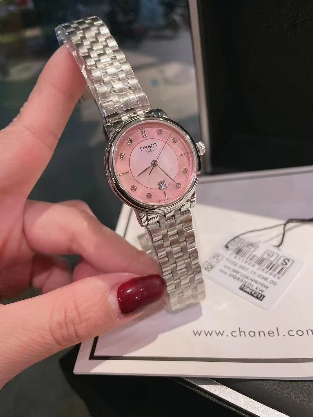 Women's  Quartz Watch Chronograph 904L Stainless Steel 30mm- TOT 58