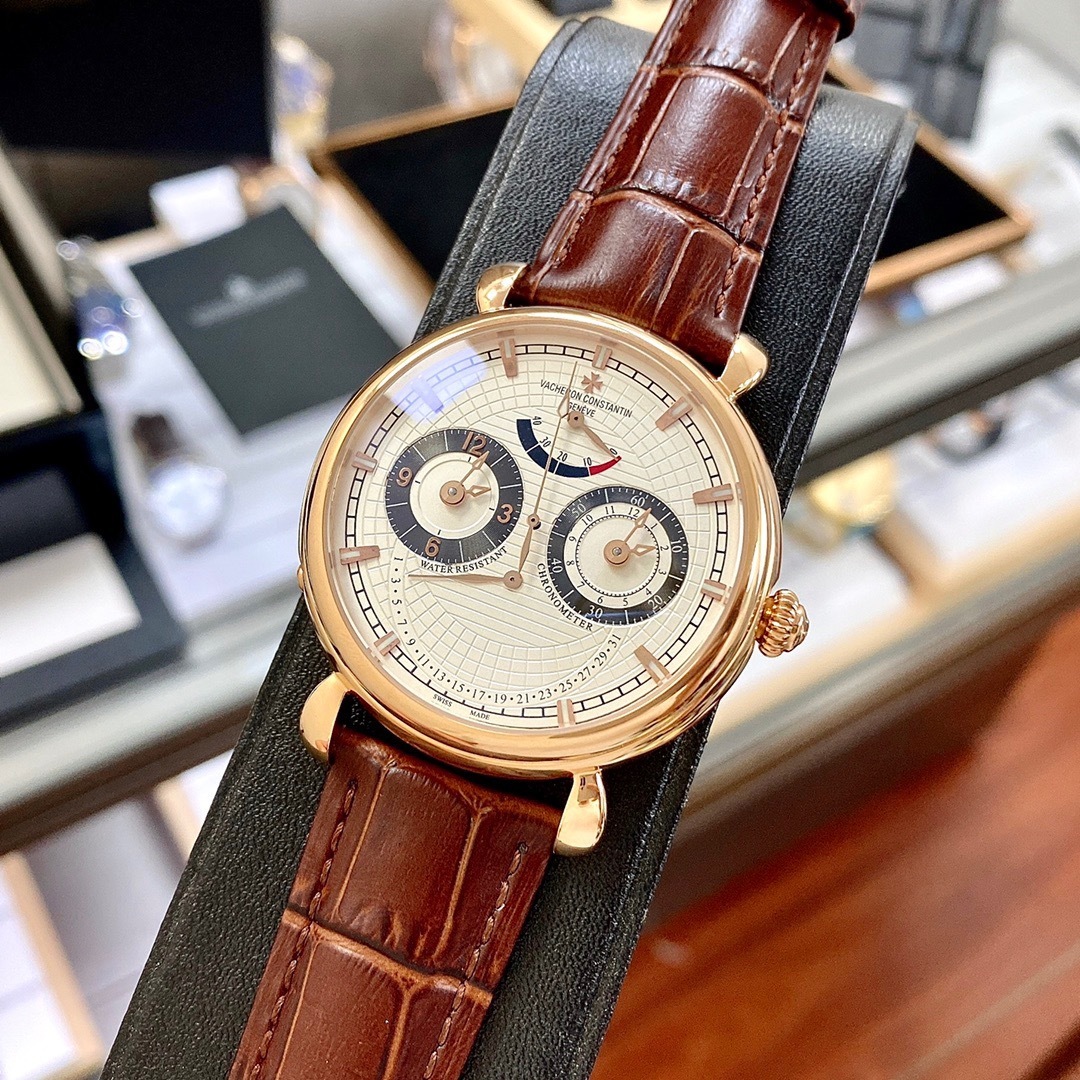 Men's Automatic Mechanical Watch 904L Stainless Steel 43 mm- VC 7