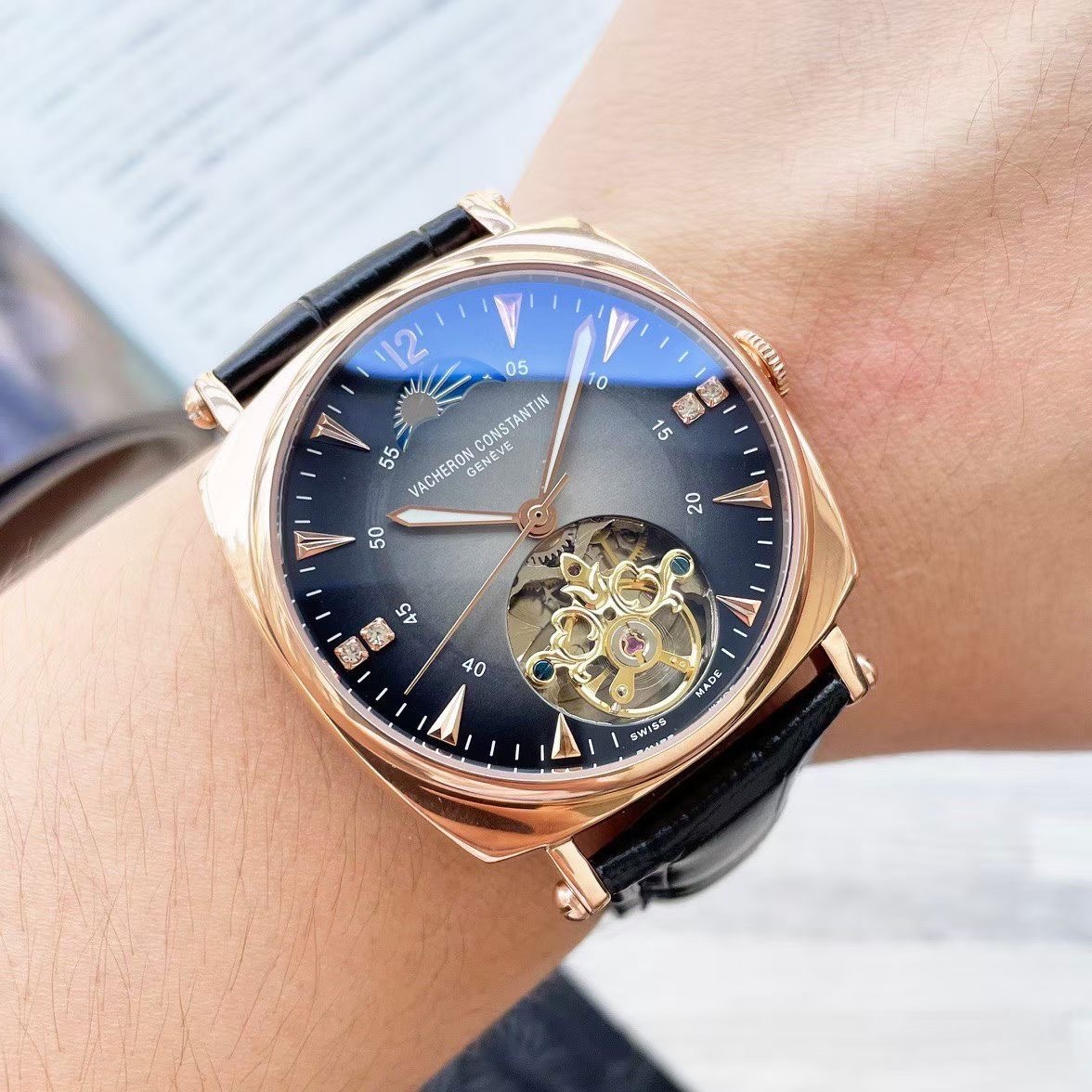 Men's Automatic Mechanical Watch 904L Stainless Steel 42 mm- VC 51
