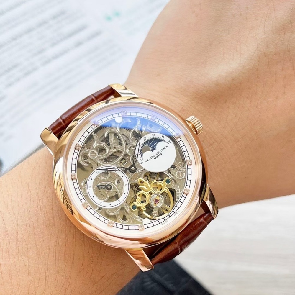 Men's Automatic Mechanical Watch 904L Stainless Steel 42 mm- VC 42