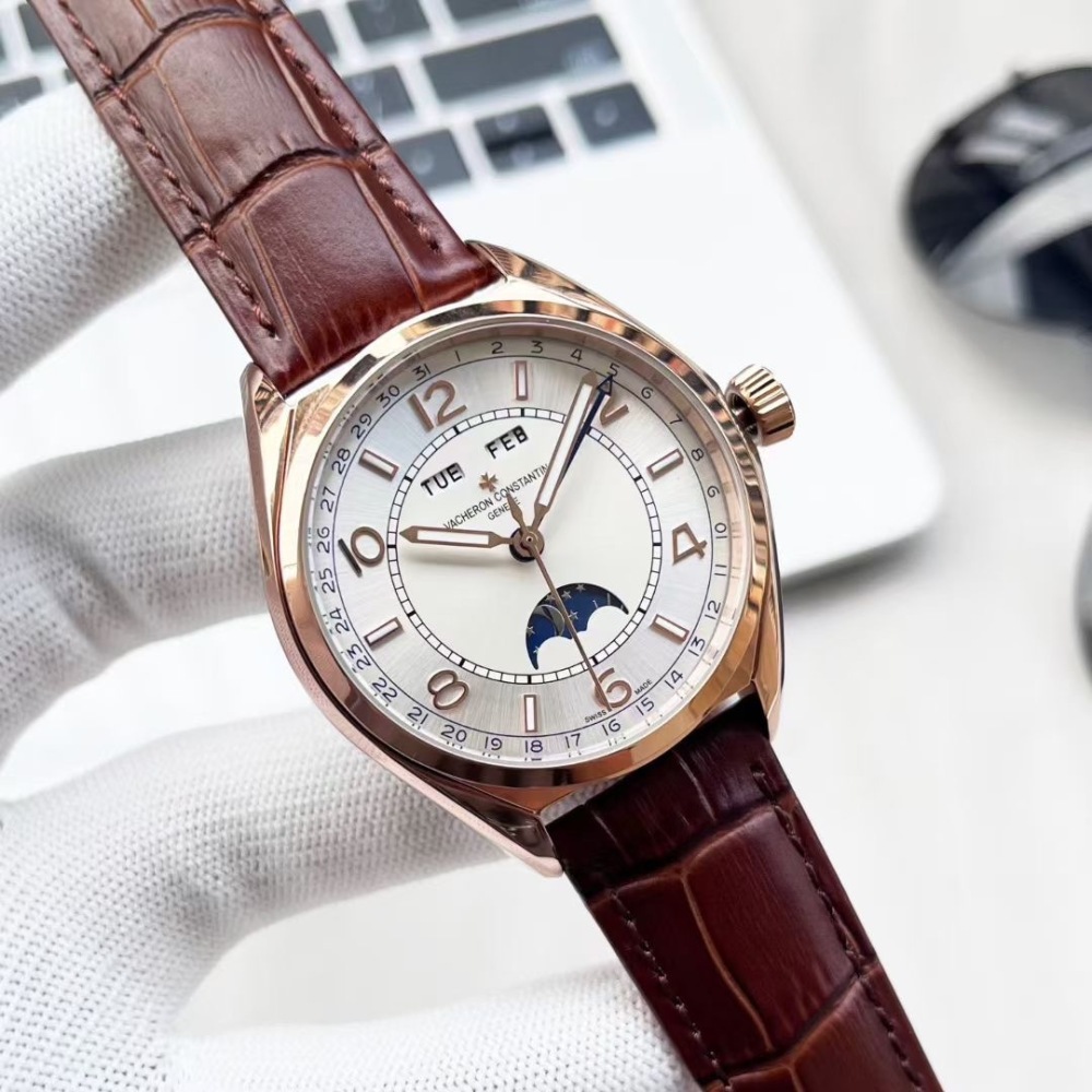 Men's Automatic Mechanical Watch 904L Stainless Steel 40 mm- VC 48