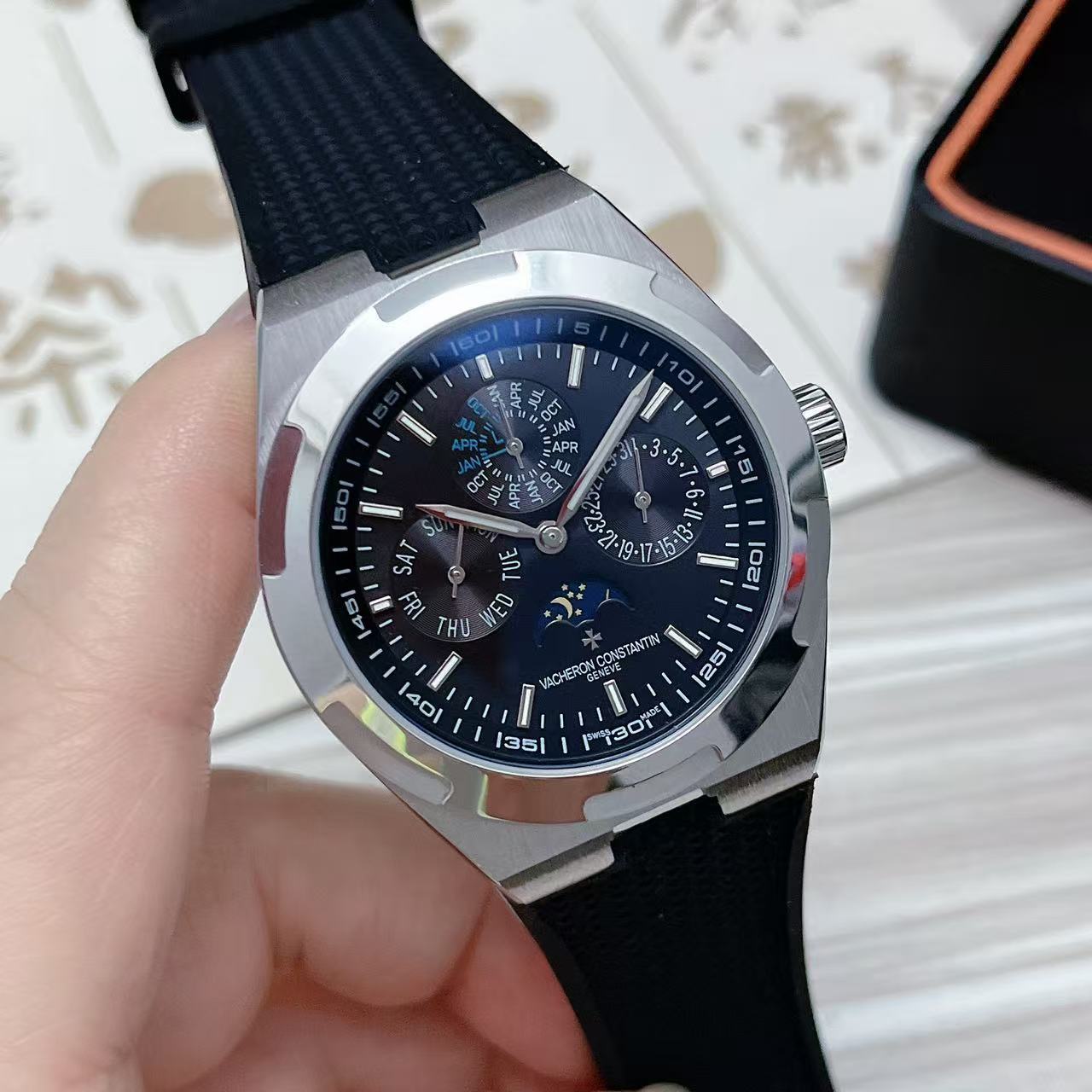 Men's Automatic Mechanical Watch 904L Stainless Steel 42 mm- VC 51