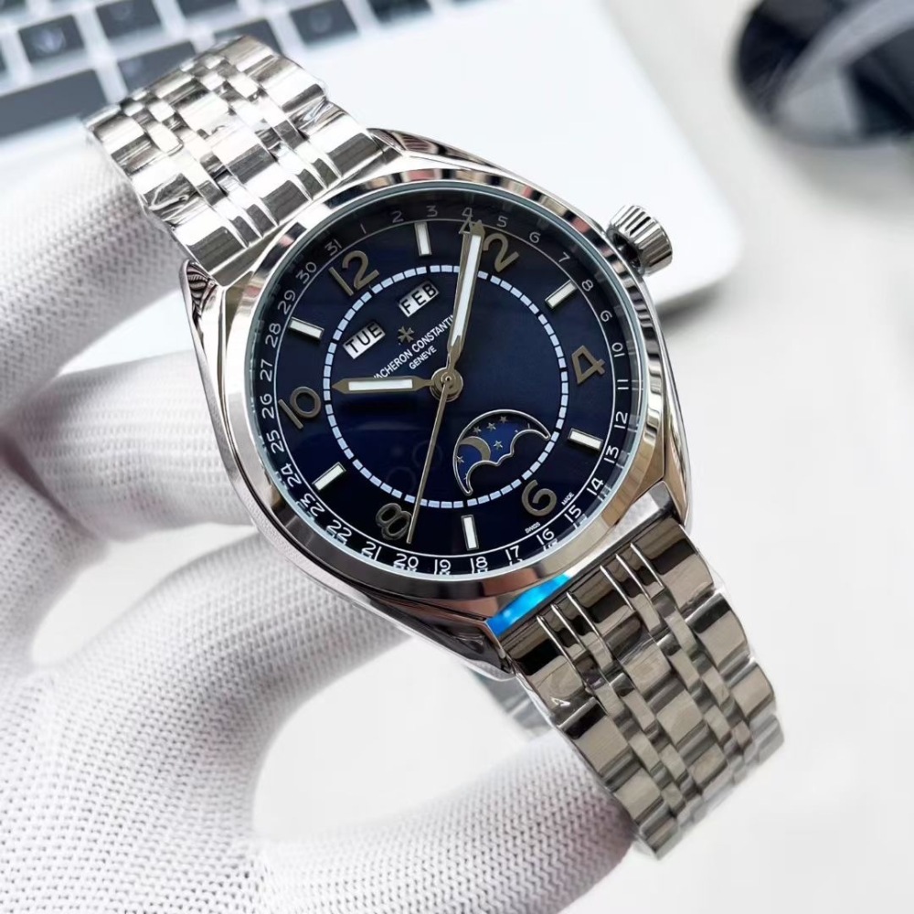 Men's Automatic Mechanical Watch 904L Stainless Steel 40 mm- VC 48