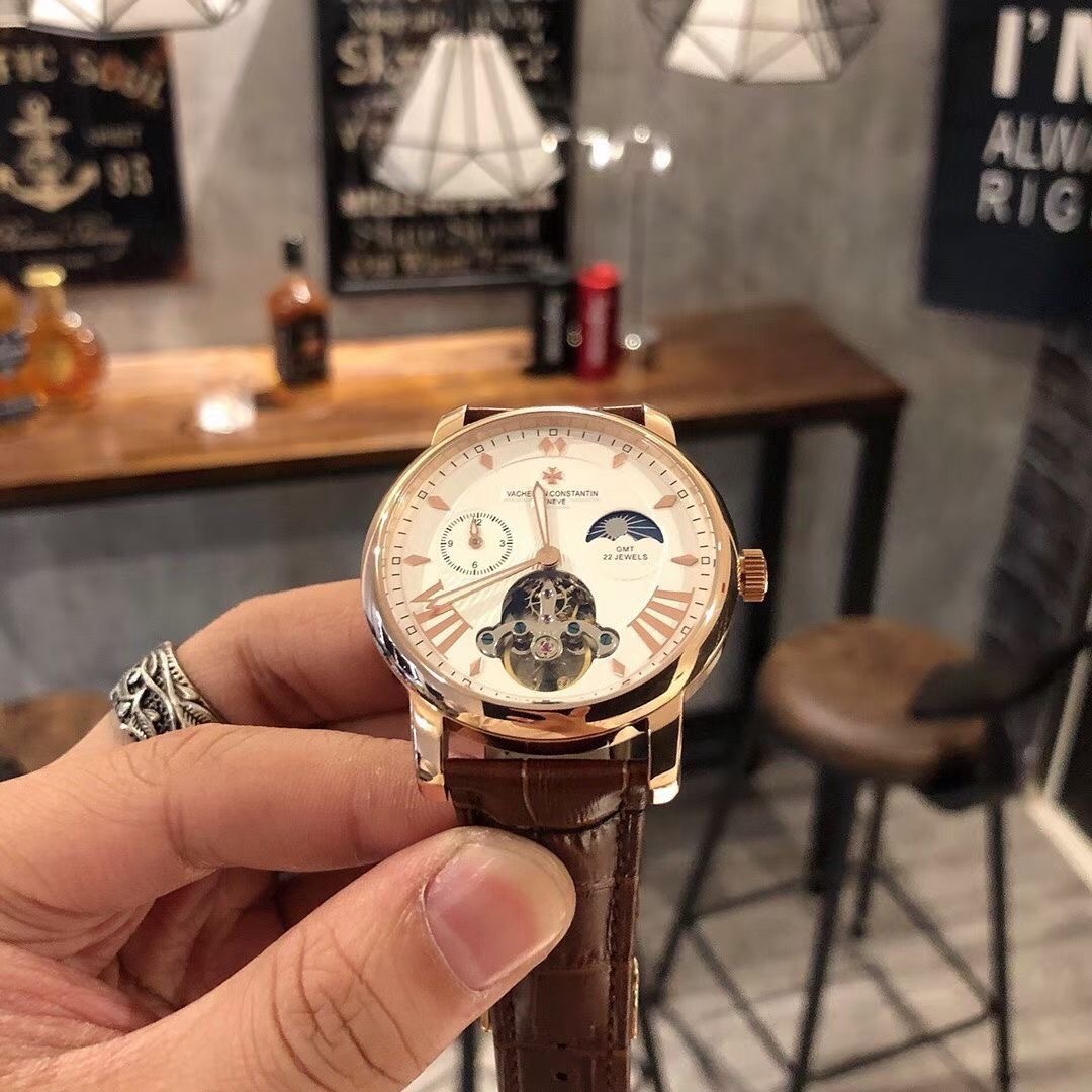 Men's Automatic Mechanical Watch 904L Stainless Steel 42 mm- VC 50