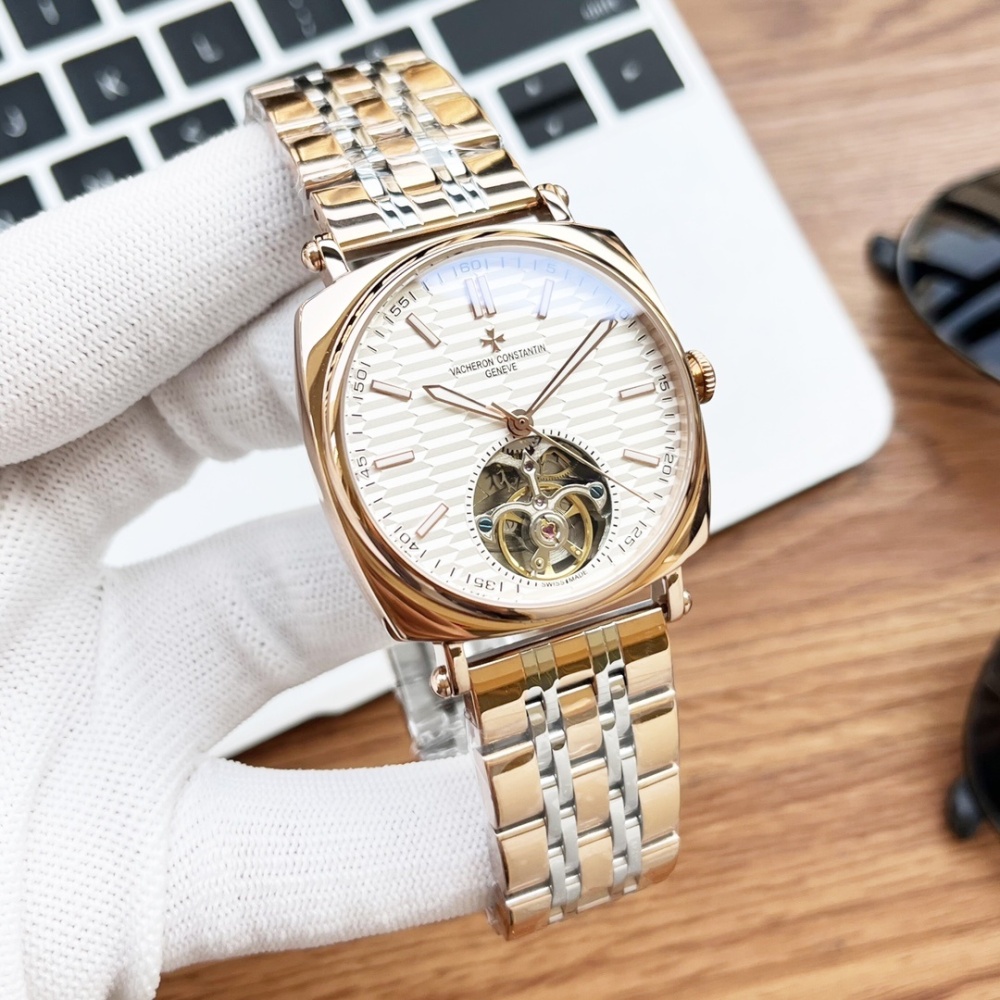 Men's Automatic Mechanical Watch 904L Stainless Steel 41 mm- VC 39
