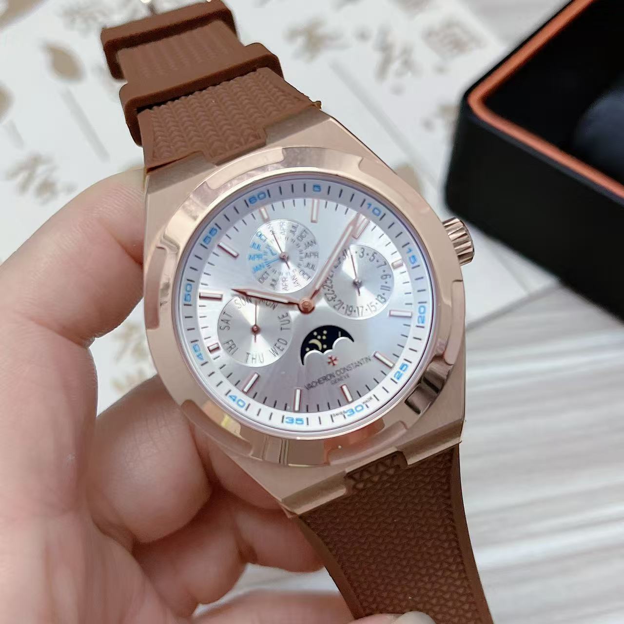 Men's Automatic Mechanical Watch 904L Stainless Steel 42 mm- VC 51