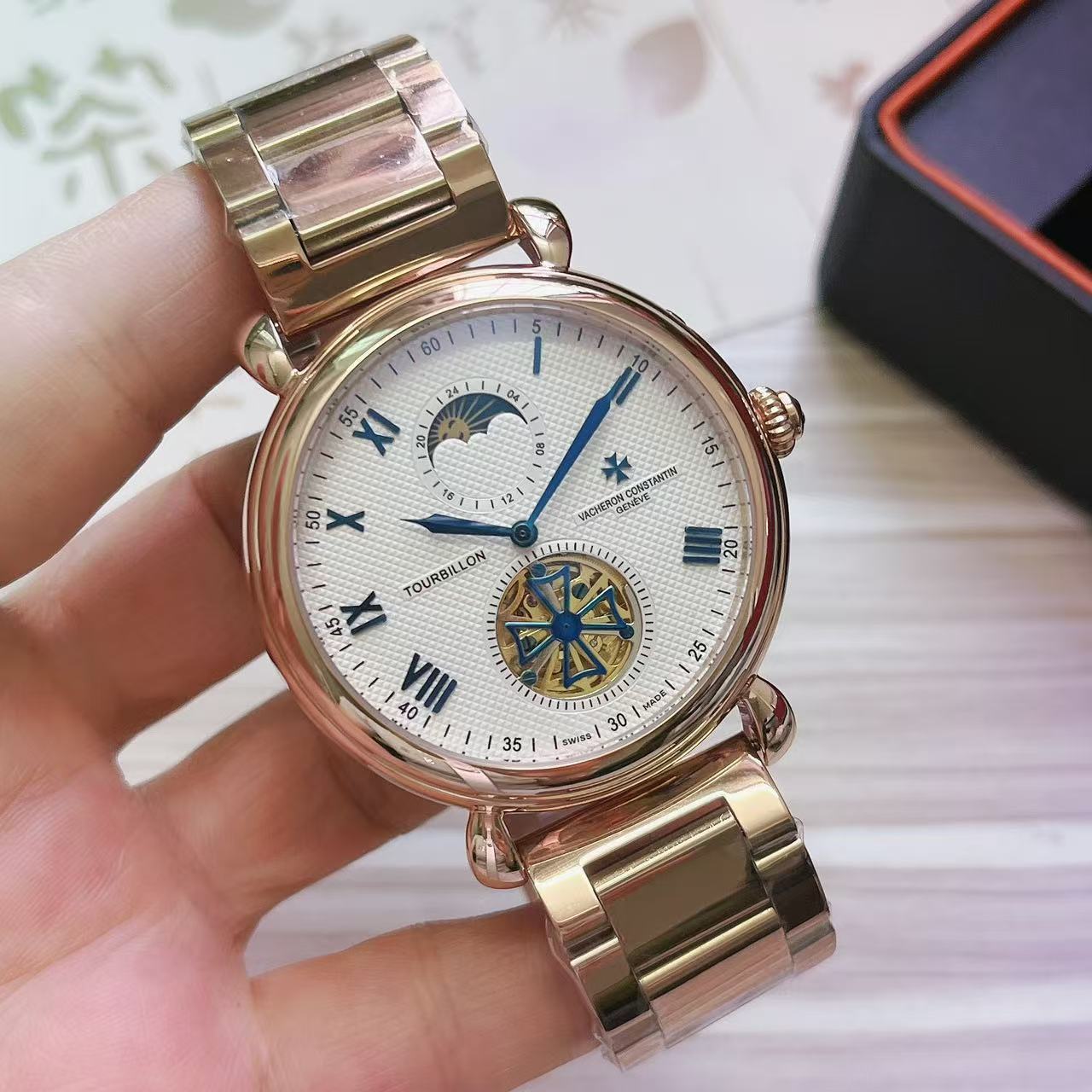 Men's Automatic Mechanical Watch 904L Stainless Steel 43 mm- VC 31