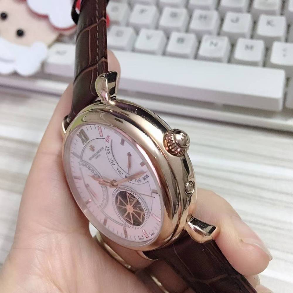 Men's Automatic Mechanical Watch 904L Stainless Steel 43 mm- VC 36
