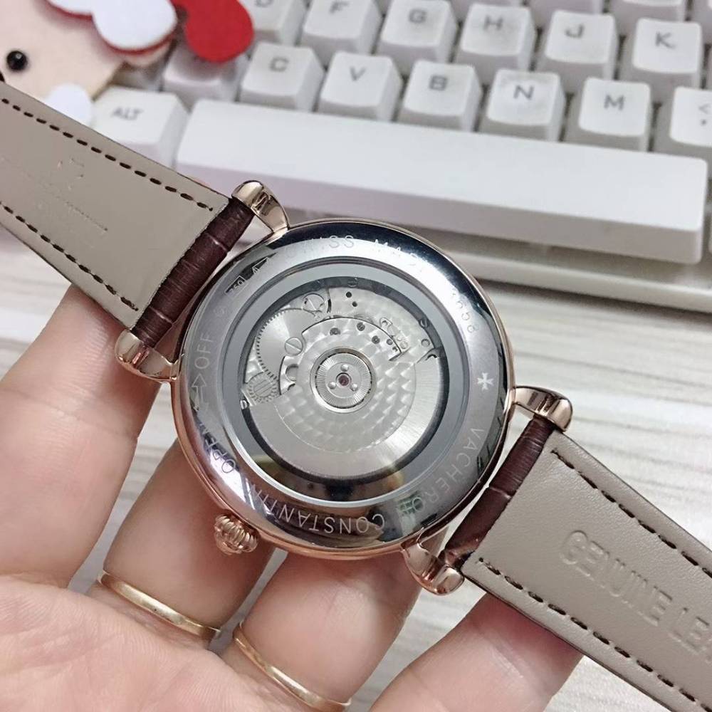 Men's Automatic Mechanical Watch 904L Stainless Steel 43 mm- VC 36
