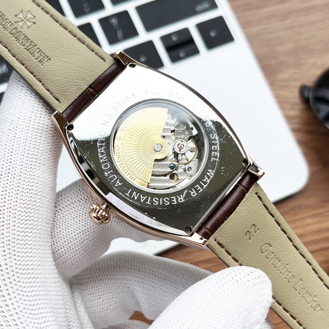 Men's Automatic Mechanical Watch 904L Stainless Steel 43 mm- VC 38