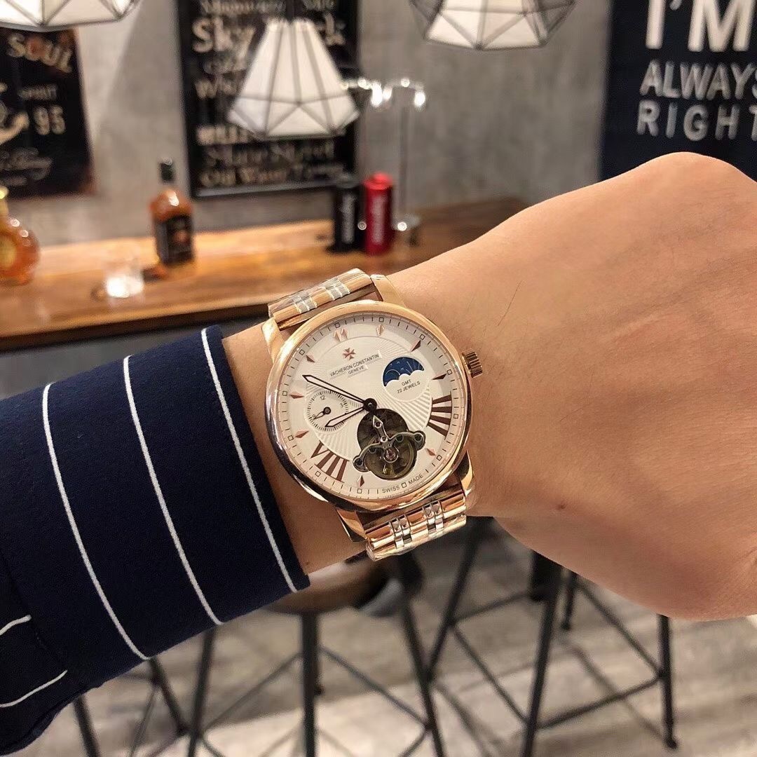 Men's Automatic Mechanical Watch 904L Stainless Steel 42 mm- VC 50